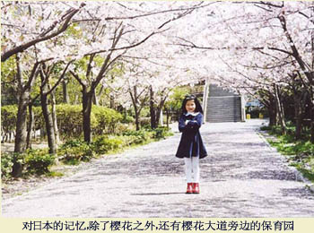 对日本的记忆，除了樱花之外，还有樱花大道旁边的保育园